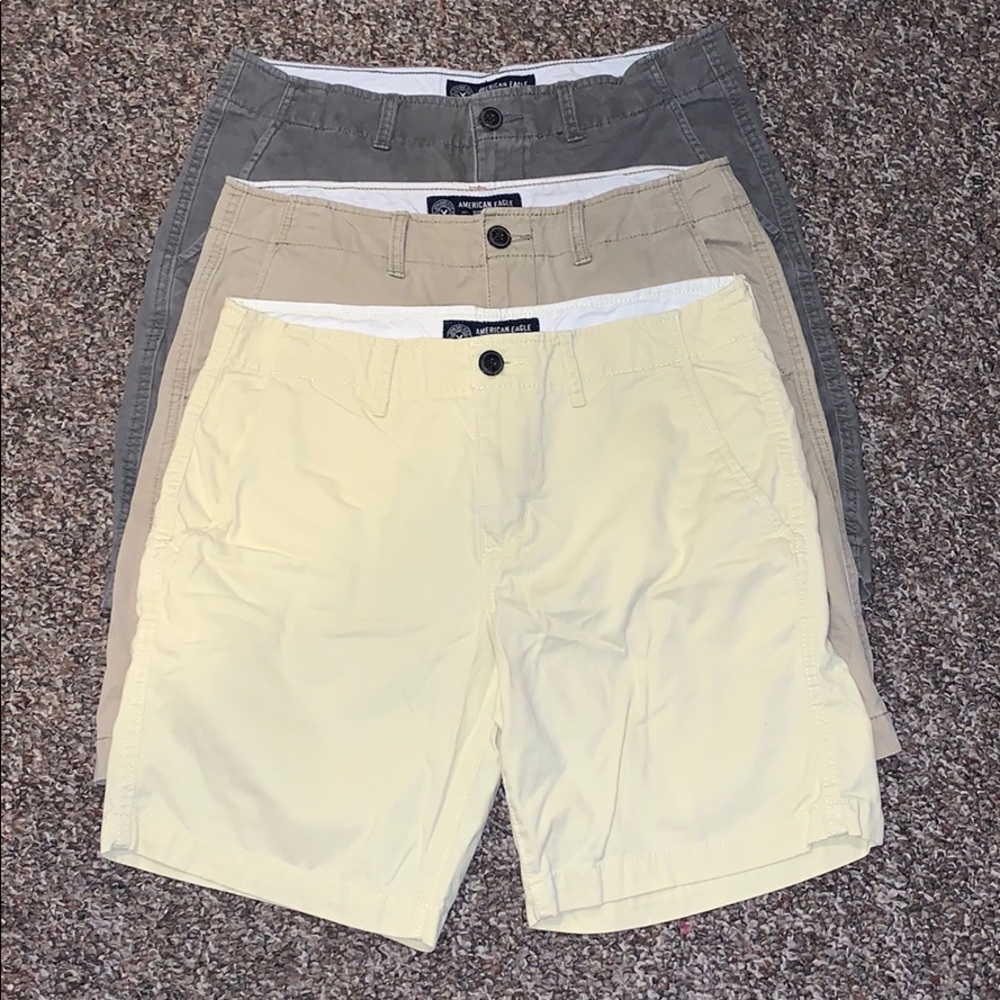 American Eagle 3 Khaki/Cargo Shorts